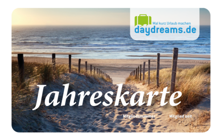 Die daydreams Jahreskarte